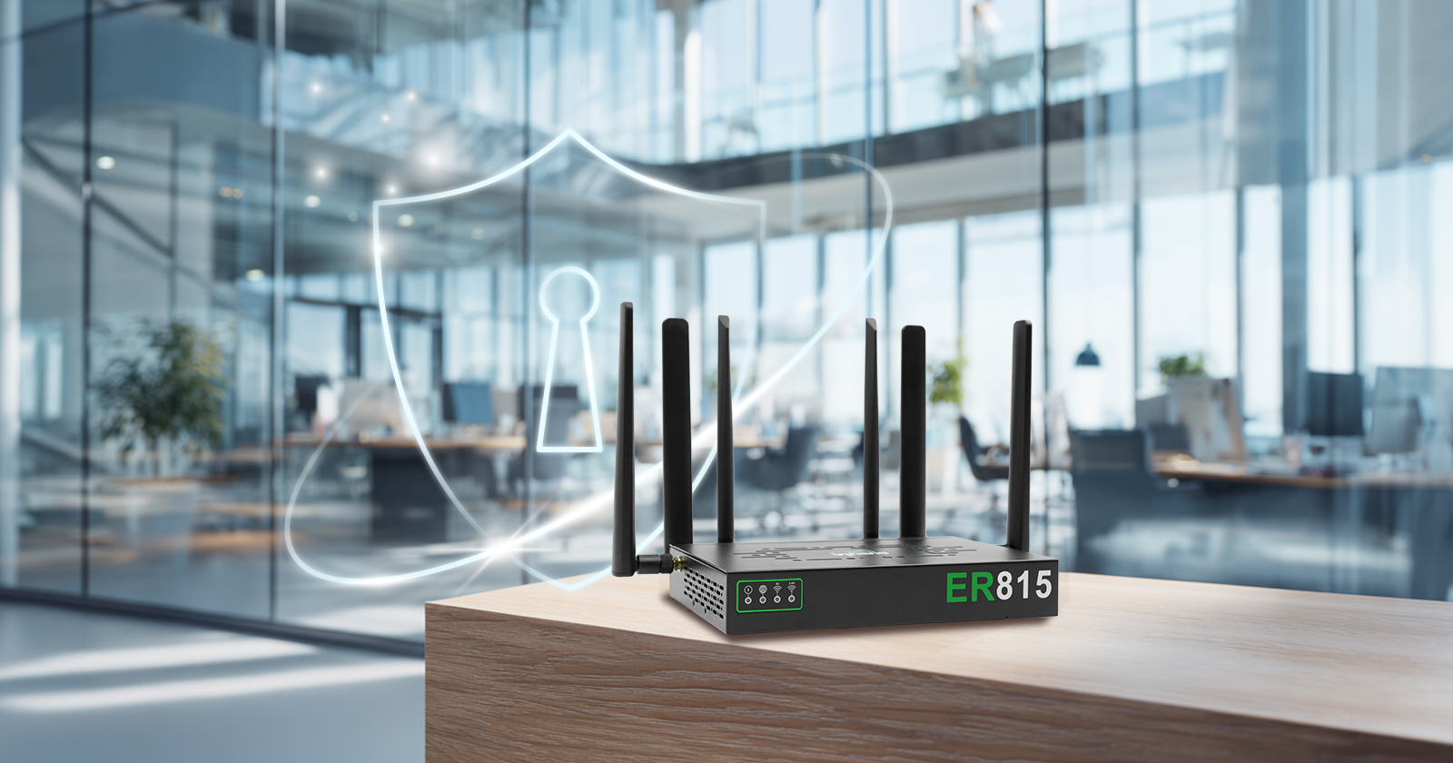 ER815拥有企业级安全防护